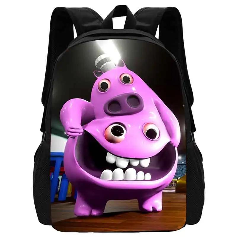 Zaini scolastici Garten of BanBan per Ragazzi Ragazze Mochila di Cartone Animato Zaino per Bambini Scolari, Borse Leggere per Bambini Miglior Regalo Giocattoli