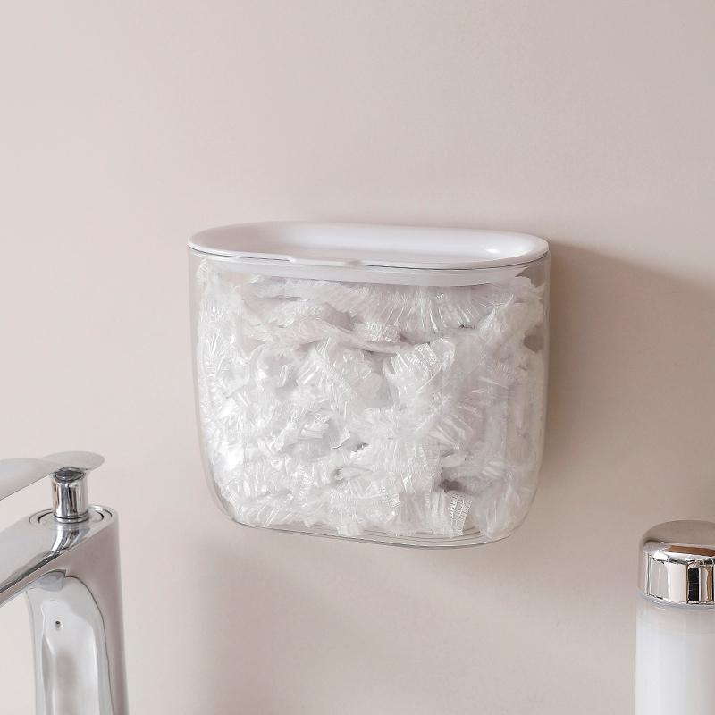 Kitchen Wall Mounted Disposable Cling Film Cover, Cling Bag Storage Box, Cling Film Cover, Cling Sleeve Can Be Hung On The Wall