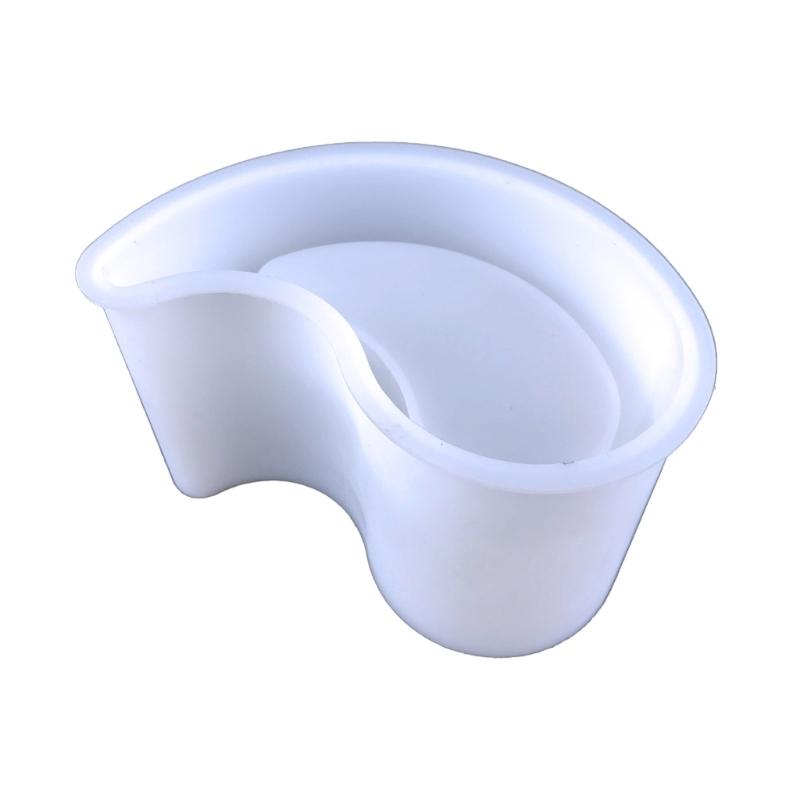 

Candle Holder Resin Mold,Cement Gypsum Flower Pot Silicone Molds Epoxy Resin Casting Molds for DIY Jewelry Storage Box