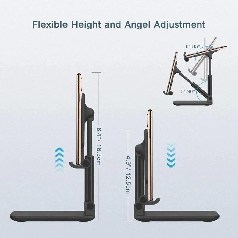 Neu Schreibtisch Handy Halter Stehen Für iPhone iPad Xiaomi Einstellbare Desktop Tablet Halter Universal Tisch Handy Ständer