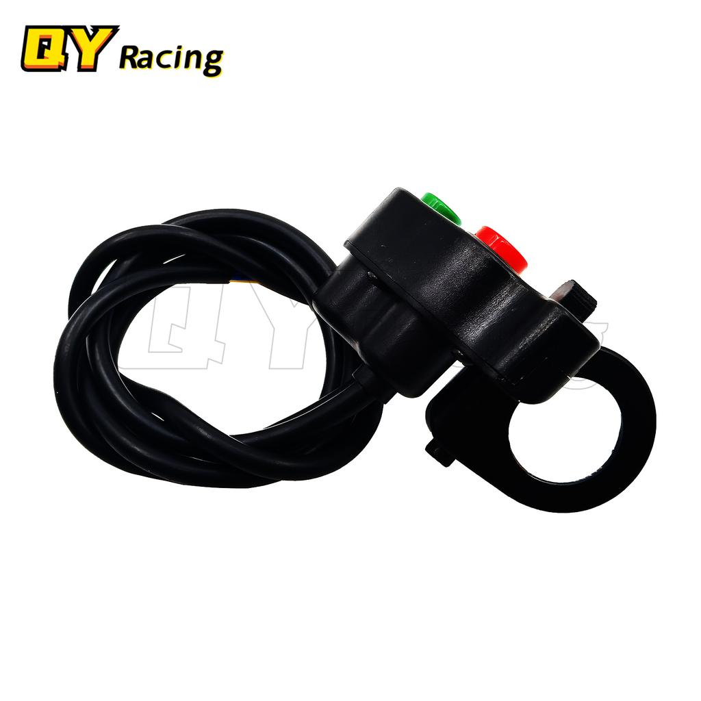 Motorcycle Switch Handlebar Switch Electric Bike Scooter Horn Turn Signals On/Off Button Light Switch Motorcycle Accessories
