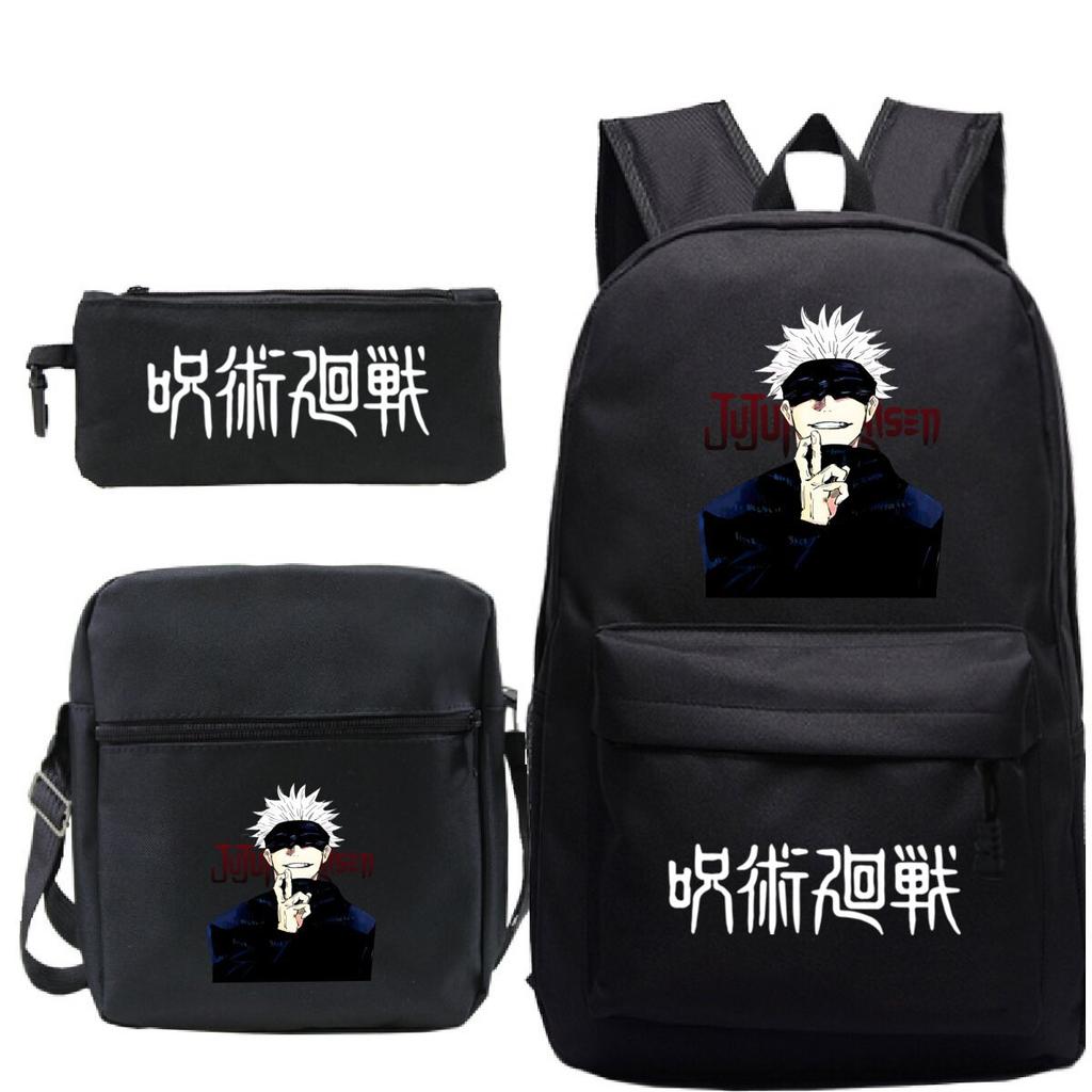 New Animation Peripheral Printing Children's Fashion Backpack Japanese Trend Popular Primary and Secondary School Student Schoolbag Set