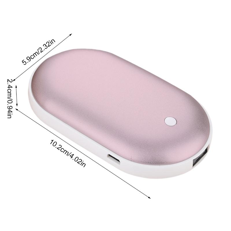Mini Hand Warmer Artifact 3 Heating Modes 2 in 1 Portable Pocket Heater Fast Heating Multi-purpose for Winter