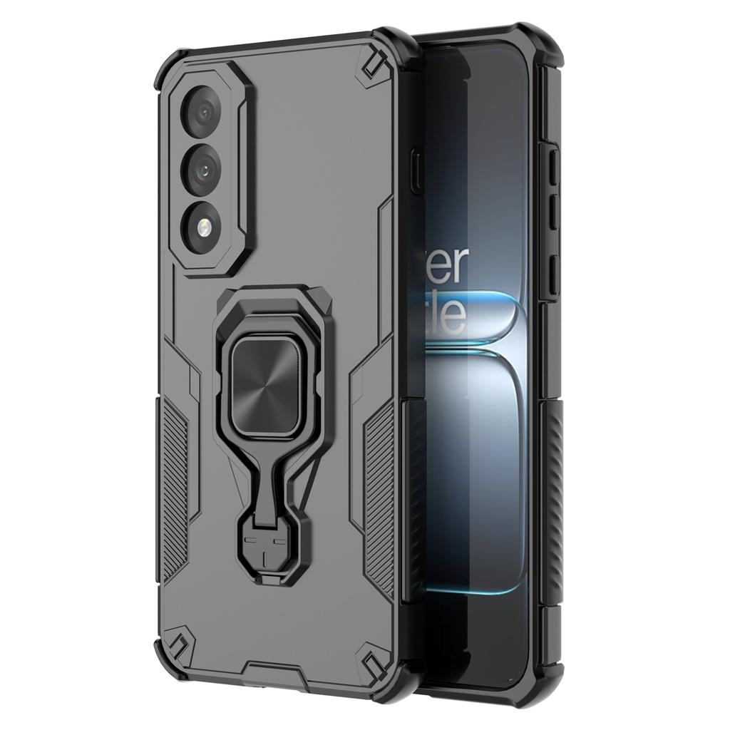 For OnePlus Nord 5 5G/Ace 5 Ultra 5G Case Rotatable Ring Kickstand PC+TPU Shockproof Phone Cover