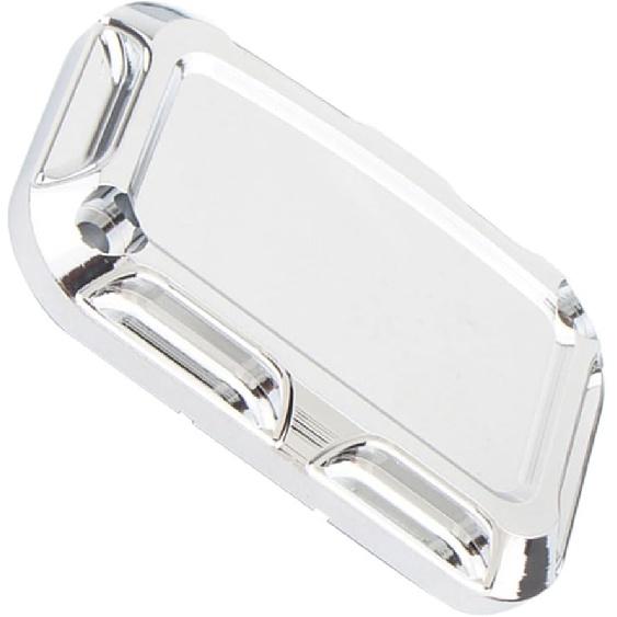 Riloer Front Rear Brake Master Cylinder Cover, Front Brake Reservoir Master Cylinder Cover, 2008-2017 Compatible with Harley FLH FLHX FLHX Road King,