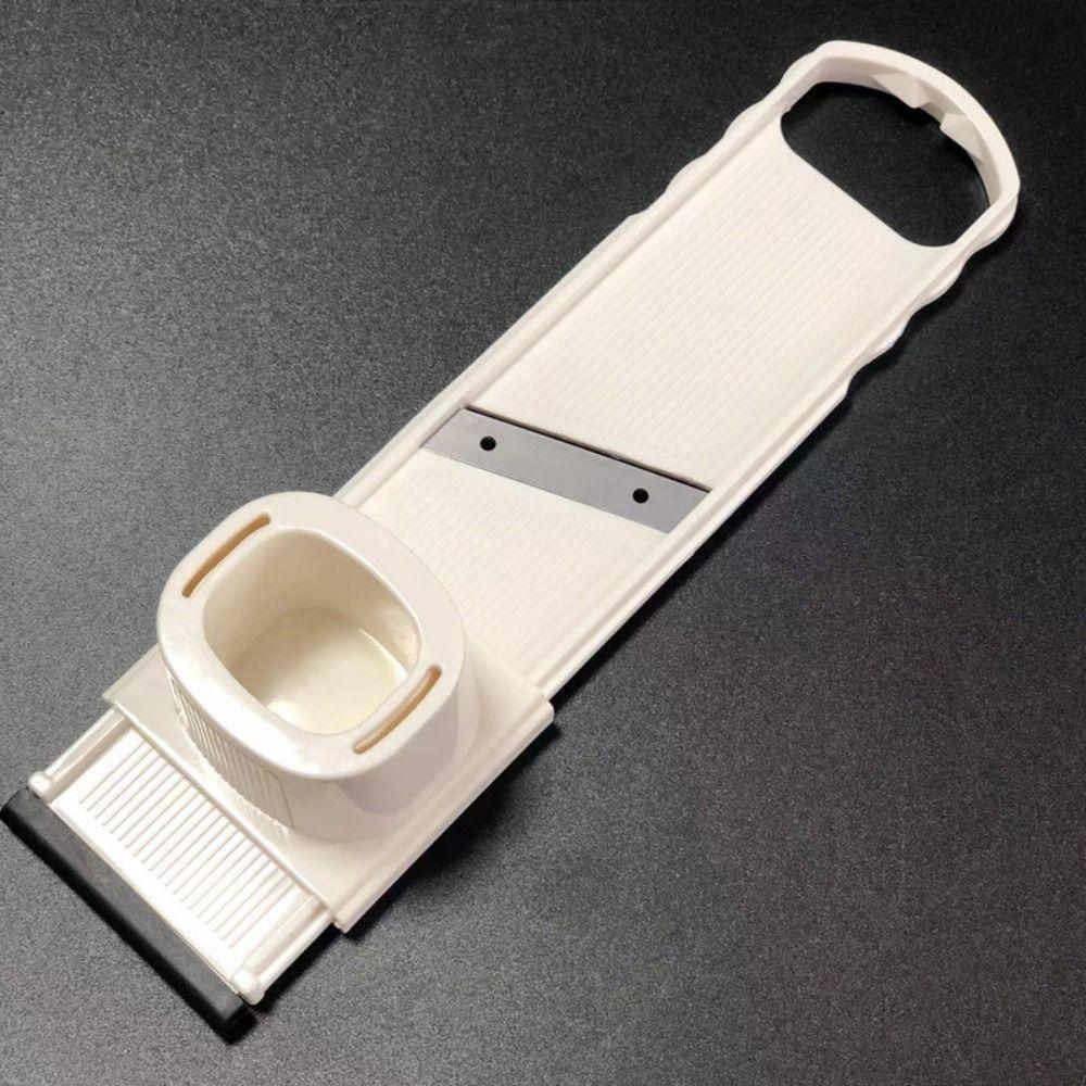 

New Kitchen Accessories Abs Garlic Slicer Carrot Cutter 2 In 1 Stainless Steel