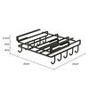 SVOHZAV Cutting Board Stand, Hanging Rack, Under-Cabinet Cutting Board Holder, Multi-functional Storage, Dish Towel Holder, Under-Cabinet Rack, Cookwa