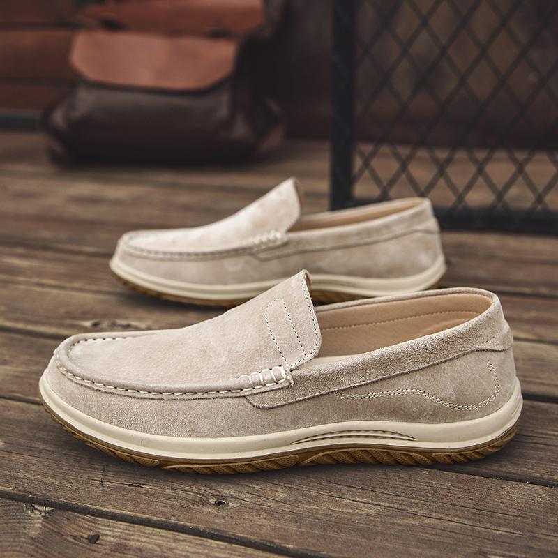 

Высококачественные мокасины, повседневная обувь, модные туфли на плоской подошве для мужчин, роскошные туфли для вождения, официальной свадебной вечеринки, удобная мужская обувь 44 бежевый