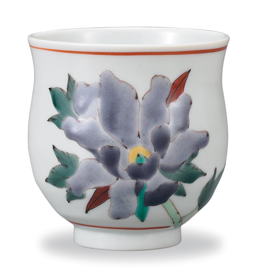 

Kutani ware Iwataya teacup, peony, AP7-5034