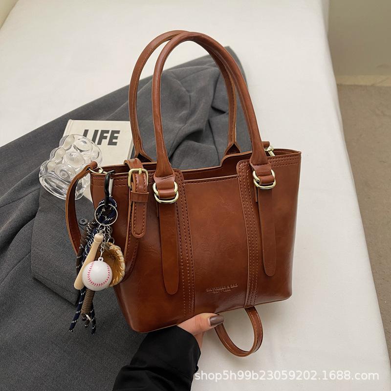 Premium Bag Women's New Niche Handbag Bag Versatile Tote Bag Women's Commuter Shoulder Messenger Bag