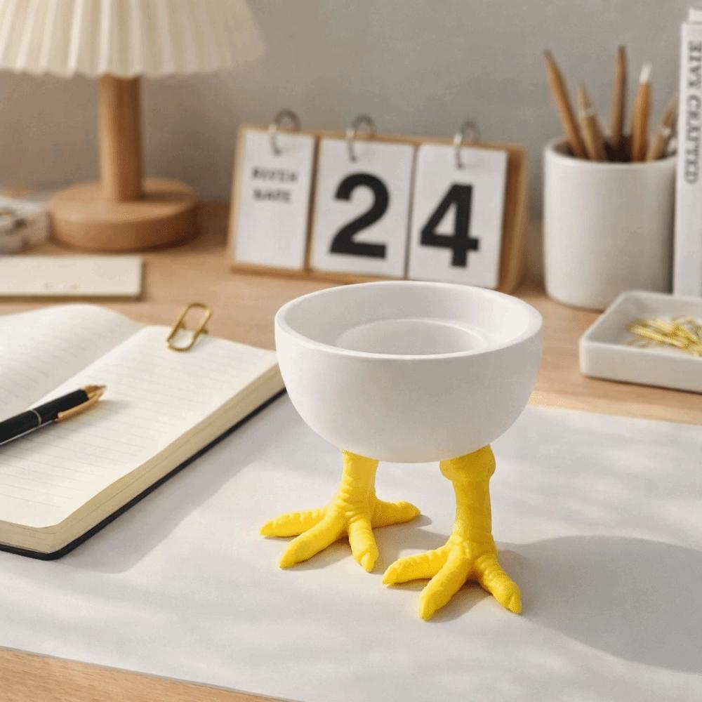 PLA Chicken Claw Holder Creative Personalized Holder Cute Chicken Claw Ornament  Office