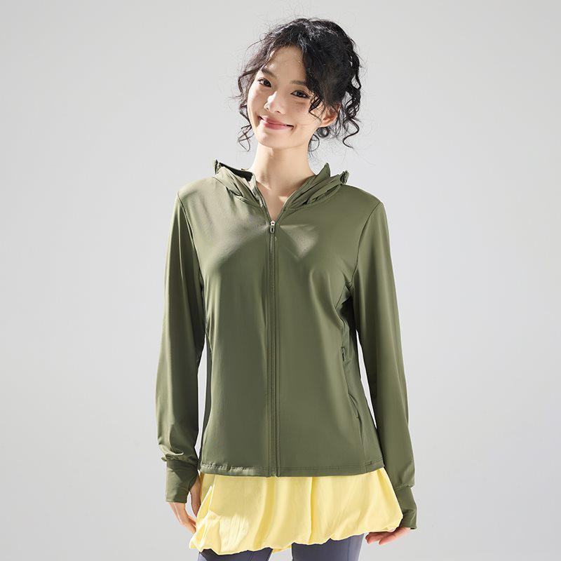 In Stock: Spring/Summer Ice Silk UV Protection Clothing - Comfortable, Breathable, Versatile