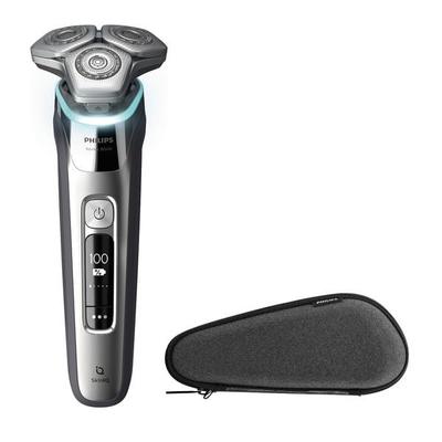 Philips Golarka elektryczna na mokro i sucho S9000 Series Chromowany srebrny i S9985/30
