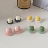 New Personalized Candy Colored Earrings Women Splicing Acrylic Design Cute Fresh Fashionable Commuting Trend High-End Feeling