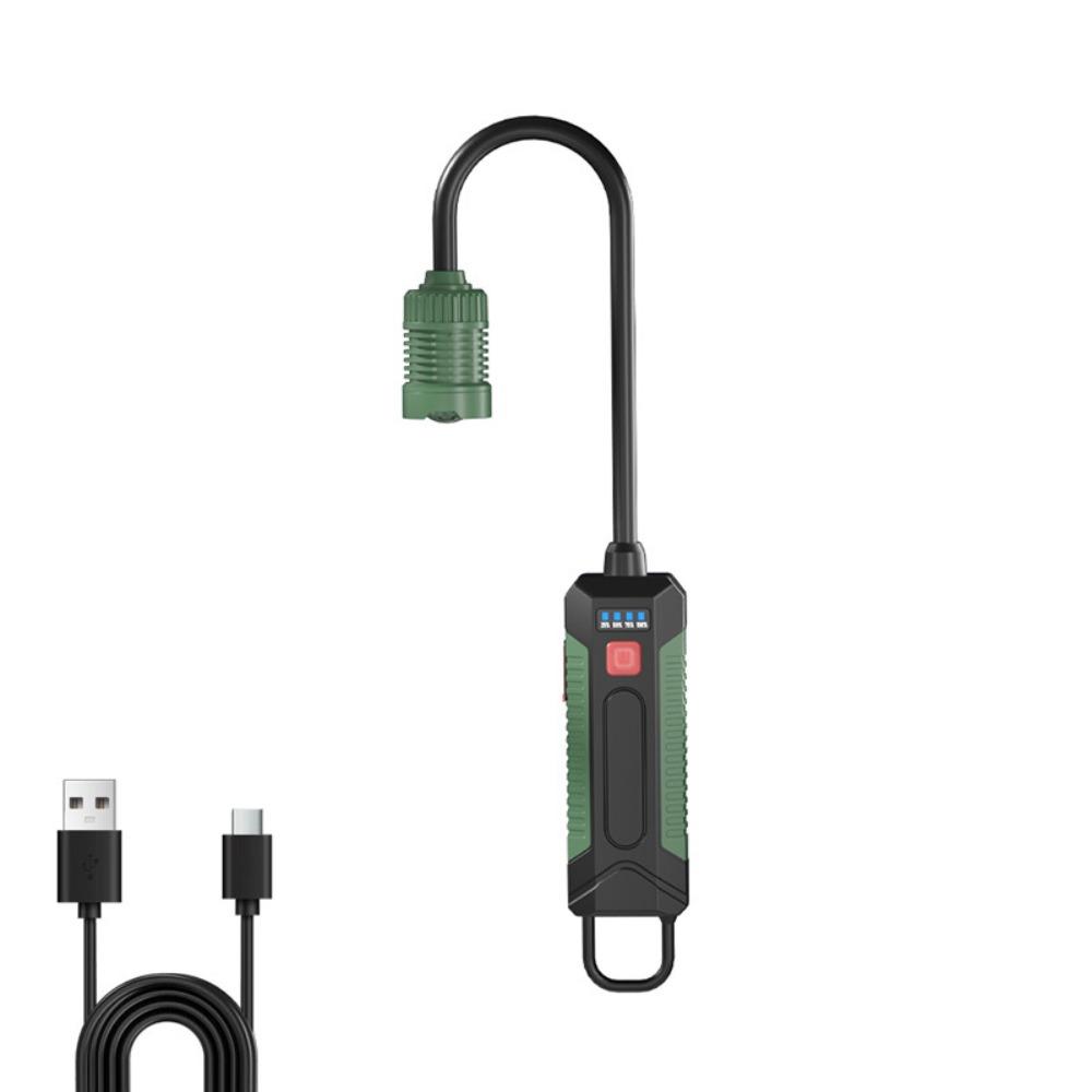 Type-C Rechargeable Magnetic Flashlight 360° Flexible Portable Design COB Work Light Waterproof Magnet Lightweight Construction