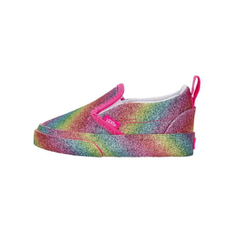 Vans Slip-On Series Athletic Low Top Walker Shoes Baby Shoes Red VN0A5EFKRNC