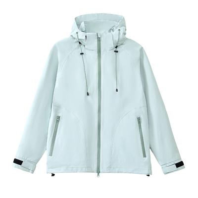 Casual Hooded Assault Suit, Women's Spring and Autumn Windbreaker Jacket, Outerwear Top