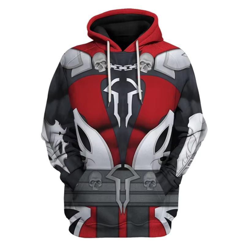 Fighting Game Mortal Kombat Men Hoodie3D Print Oversized Pullover Sweatshirt Fashion Casual Sudaderas Kid Hoodie Women Hoodie