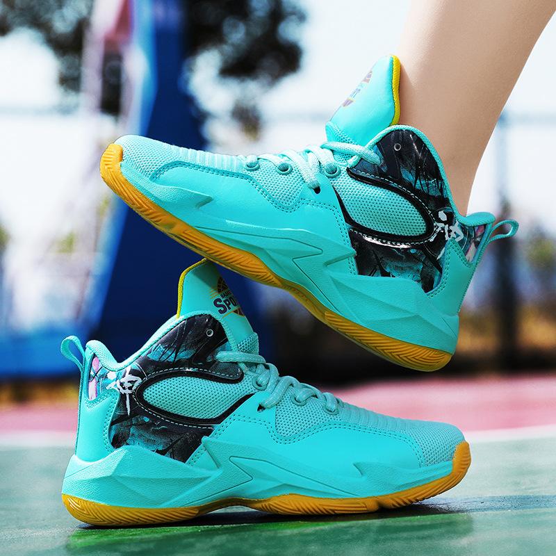 Mesh Medium Older Children's Basketball Shoes Children's 22 New Autumn Sports Class Children's Professional Basketball Shoes Children's Sports Shoes