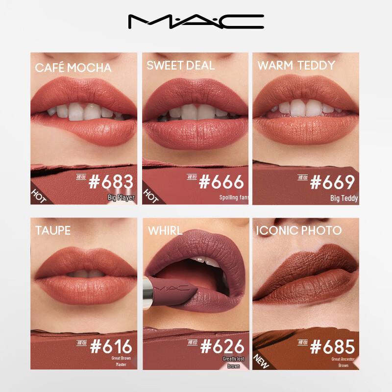 M.A.C Limited Edition Lipstick Trio Set