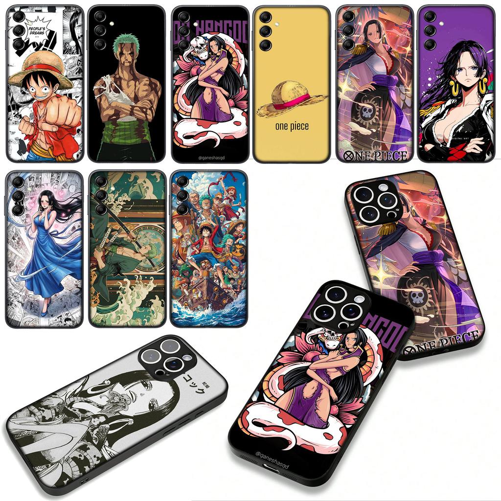 Zoro One Boa Hancock Pieces Luffy Phone Cover for Apple iPhone 17 16 11 Pro XS Max XR 6 7 8 Plus 16E SE 2020 Air 5 SE2 Case
