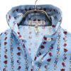 Celine 90s Swiss Made Old JCC Ladybug Pattern Long Sleeve Shirt 36 Women Used