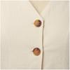 Fashion Vest, Pants, Patchwork, Cotton and Linen Casual Suit for Women