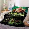 1 Stück Paranorman, Zombies, Abenteuer Digital Bedruckte Flanelldecke, Super Weiche Plüsch Fleece Bettdecke, Vielseitig für Vier Jahreszeiten Hypoallergeni