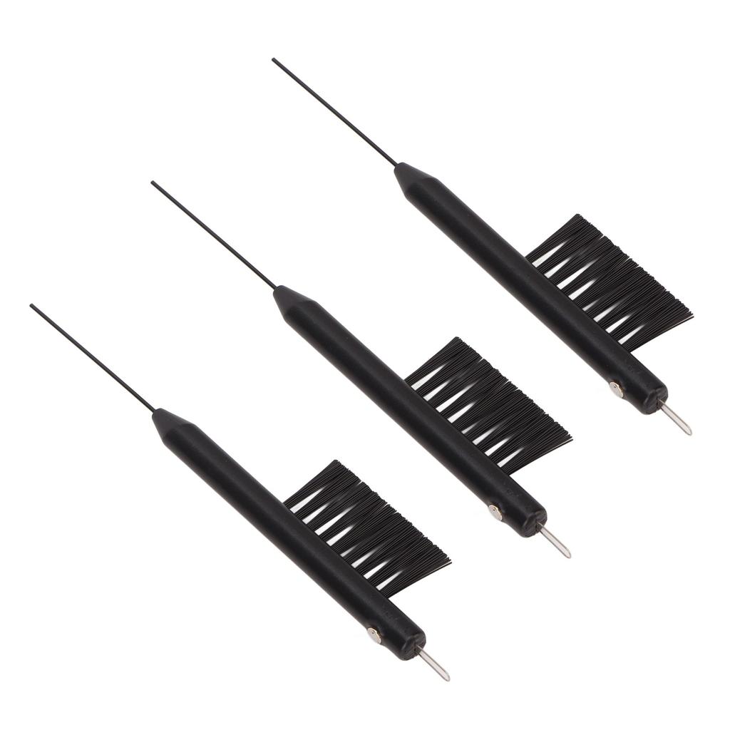 Professional Hearing Amplifier Cleaning Brush with Wax Loop Vent Cleaner Set Portable Soft Cleaning