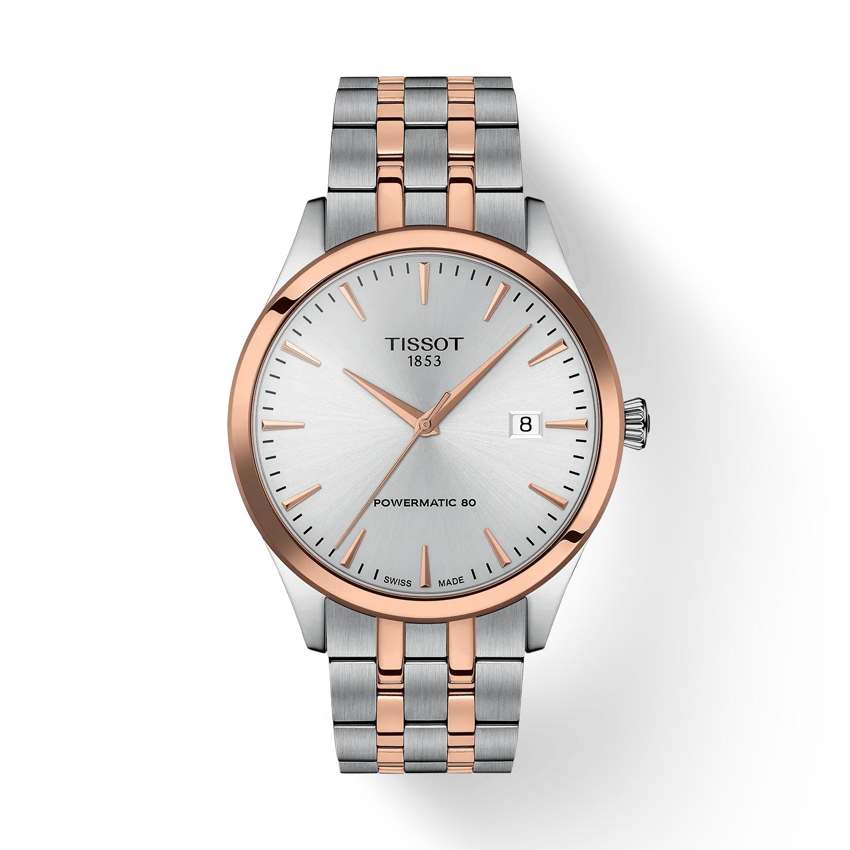 Tissot Stainless Steel silver Dial Men s Fashion Watch T158.407.22.031.01 серебряный