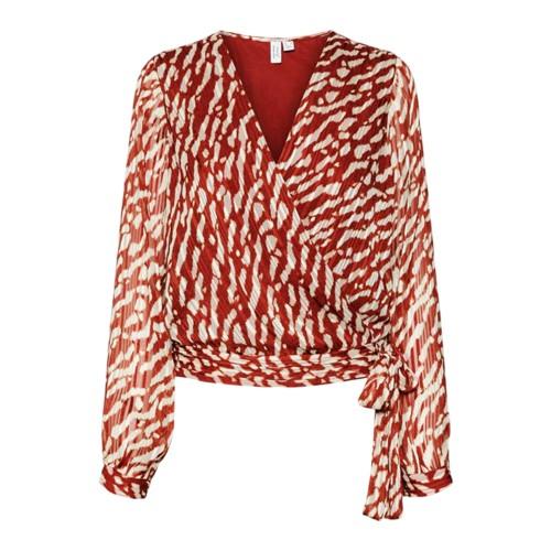 Vero Moda Womens/Ladies Animal Print V Neck Wrap Top