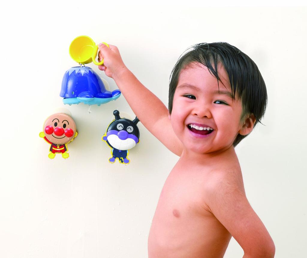 Anpanman Curling Bath Time
