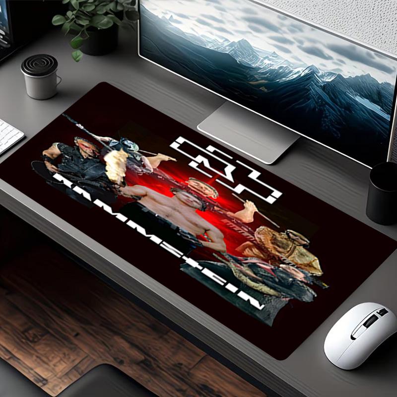 Rammstein Print Mouse Pad, for Keyboard Pad Laptop PC Mat for Office Home Use, Desk Decor, Perfect Birthday Gift for Gamers