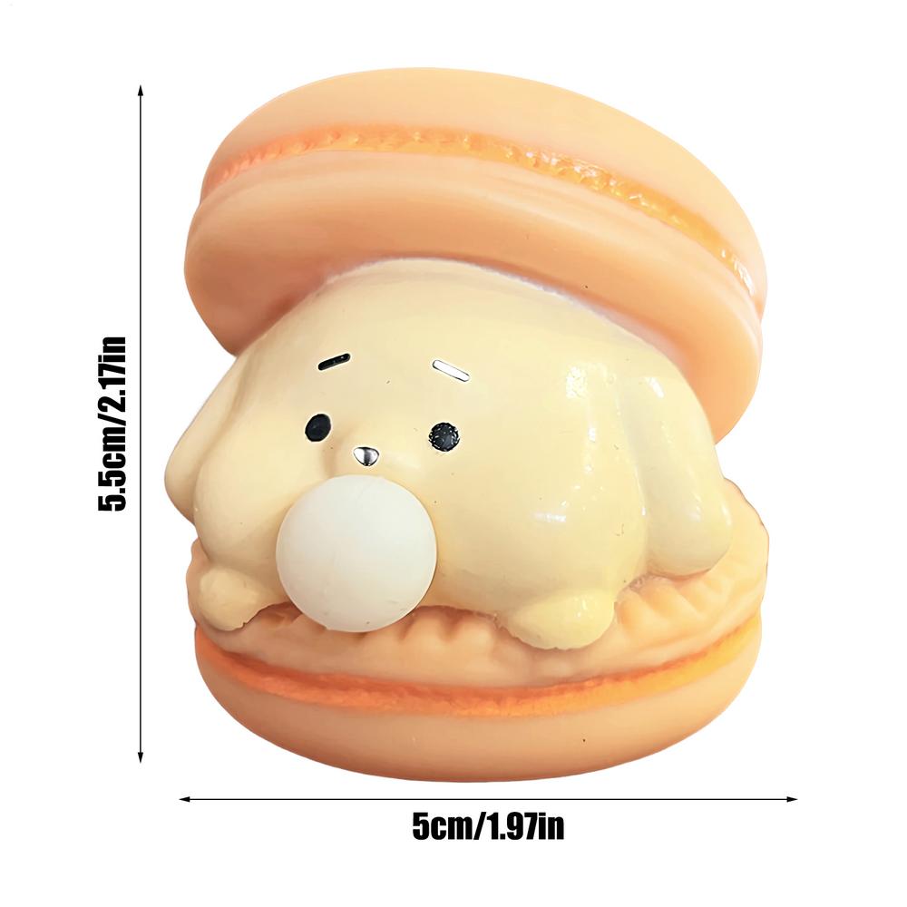 

Милые животные, выдувающие пузыри, игрушки-сквиши в виде бургеров, школьные офисные украшения для снятия стресса, креативные мультяшные игрушки для сжимания, подарки для детей и взрослых оранжевый