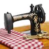 Nostalgic Miniature Sewing Machine Dollhouses Accessory Perfect for Retro Enthusiasts and Unique Home Decors