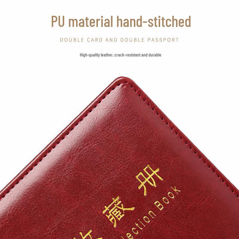 PU Leather Large Coin Album - 150 Slots for Ancient Coins, Silver Dollars, and Commemorative Coins.