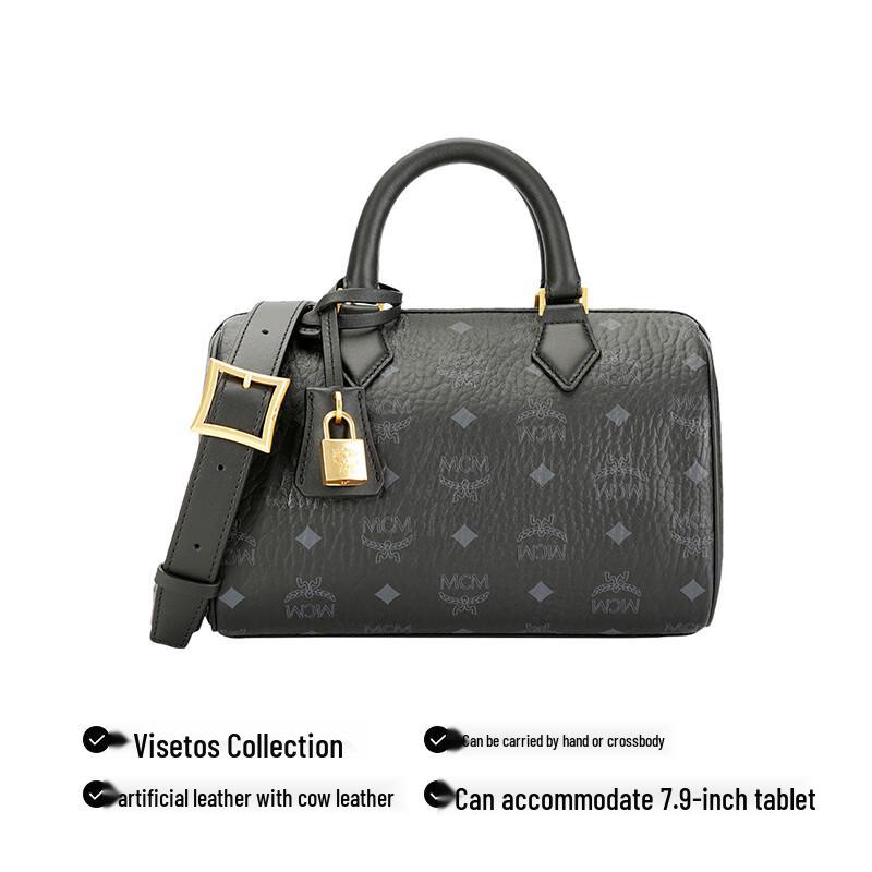 MCM ELLA Small Boston Crossbody Bag