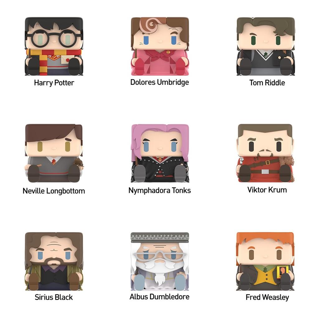 POP MART Harry Potter POP CUBE 1 Series Pop Mart Gachapon Blind Box Figure Plastic Model Premium Toy PVC Soft Vinyl Original Character Birthday Gift