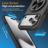 iPhone 17 Pro Max Drop-Proof Magnetic Case with 360° Rotating Ring Stand