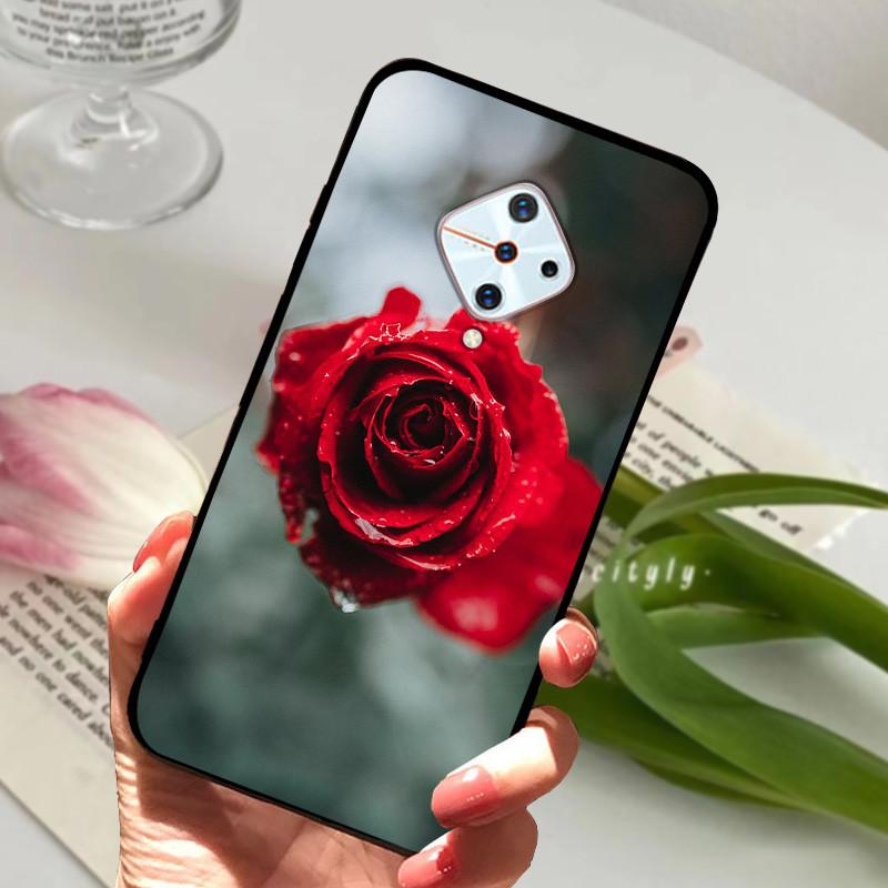 For Vivo V17 Case Cover S1 Pro Silicone Soft Painted Phone Case for VIVO 1920 V17 Russia Case TPU Bumper for vivoV17 V 17 s1Pro