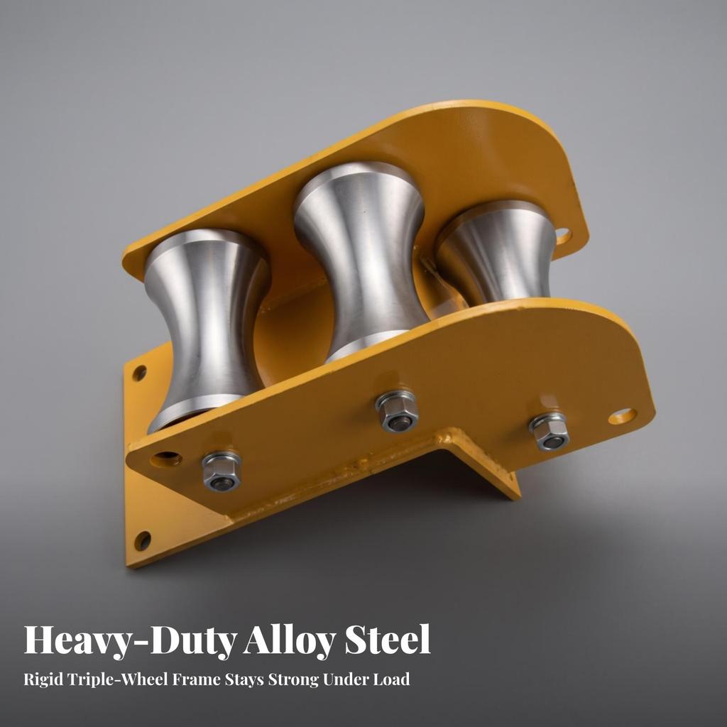 Cable Pulley Industrial Rope Compact for Utility Workers