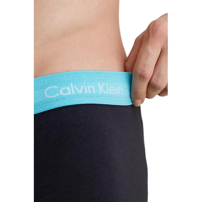 Calvin Klein Comfortable Letter Jacquard Low Waist Boxer Briefs 3 Pack Men Underwear U2664GMXW