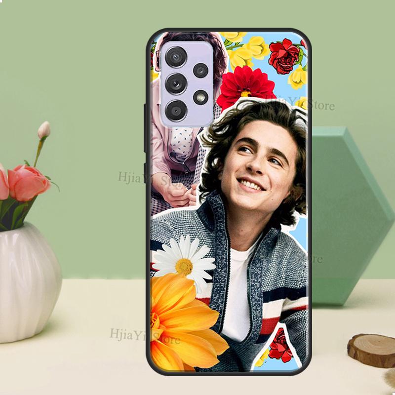 Timothee Chalamet Case For Samsung A54 A34 A24 A14 A51 A71 A12 A22 A32 A52 A72 A73 A33 A53 A13 Back Cover