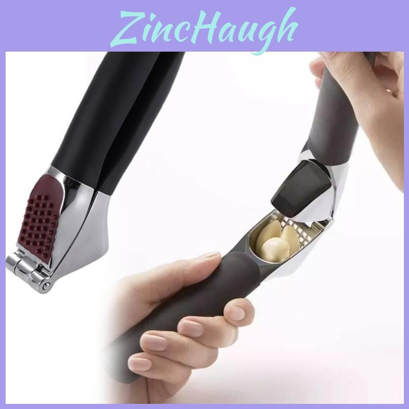 Premium Zinklegierung Manuelle Knoblauchpresse Verdickter Multifunktionaler Knoblauchhacker Essentielles Küchenwerkzeug