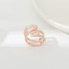 1pcs Women Shawl Ring Clip Scarves Fastener Silk Scarf Buckle Holder Hollow Brooches Wedding Jewelry Female Clothing Accessories