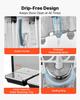 Commercial Beverage Dispenser 2 Tanks 12 L / 12.7 QT Per Tank, Stainless Steel Juice Dispenser, Ice Tea Drink Machine with 7 to 12 Cooling