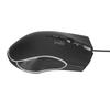 Wired Mouse 4 Color Backlight Gaming Chip USB Mice Ergonomic 7 Buttons Computer Supplies for Win XPBlack