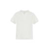New MLB Polo Shirt Unisex Cream White 3APQH0133-50IVS
