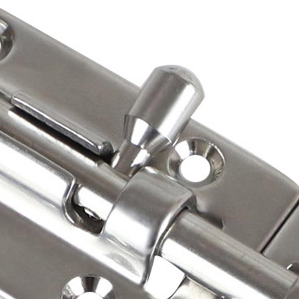 Boat Door Lock Latch Stainless Steel Door Window Lock Latch Slide BarrelBolt ClaspBolt Latch SlidingLock for Marine