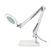 LED Long Arm American Style Folding Magnifier Desk Lamp for Welding and Repair with Eye Protection